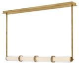 Fredrick Ramond Cy Large Linear, Lacquered Brass