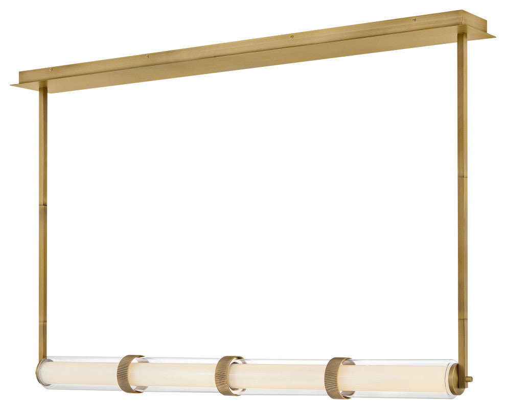 Fredrick Ramond Cy Large Linear, Lacquered Brass