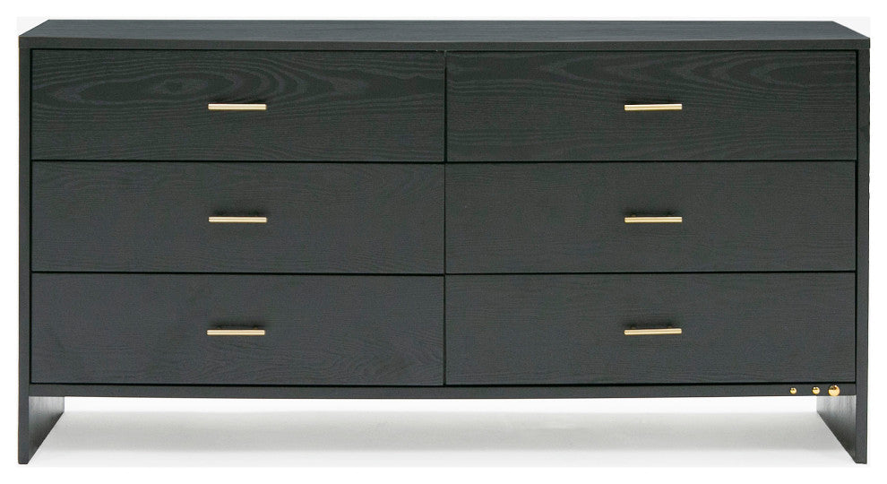 Modrest Wales Modern Gray Ash Dresser