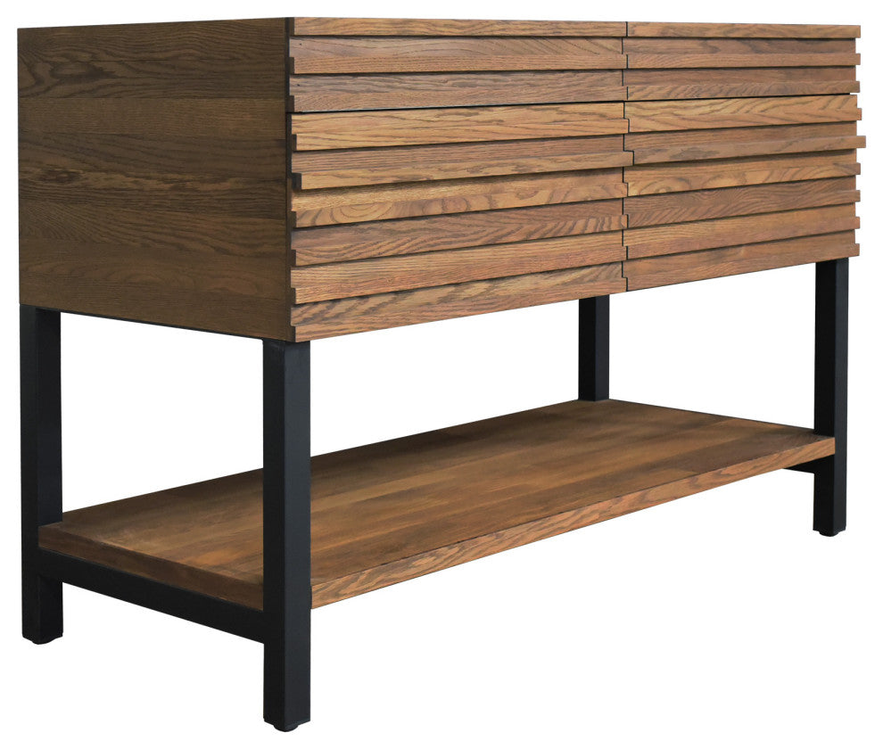 Winemaker 48" Vanity, Cask Oak