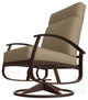 Belle Isle Cushion Deep Seat Outdoor Swivel Rocker, Wren/Kona