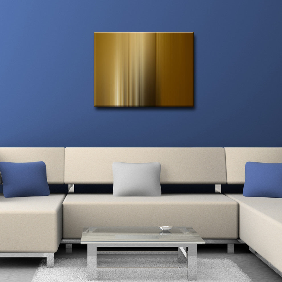 Ready2HangArt 'Blur Stripes XXVIII' Canvas Wall Art, 30 in. Highx40 in. Wide