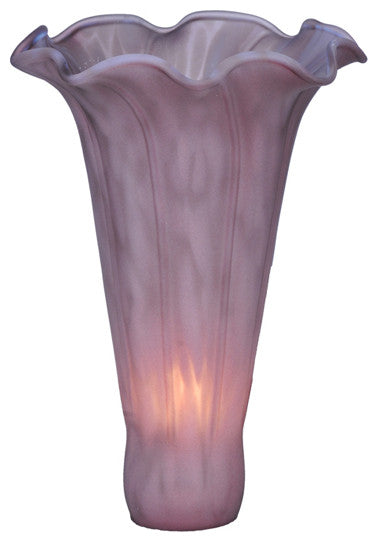 Meyda Lighting 12911 3"W X 5"H Lavender Pond Lily Shade