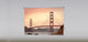 "Golden Gate Bridge" Artwork, 3' Shade, Fabric