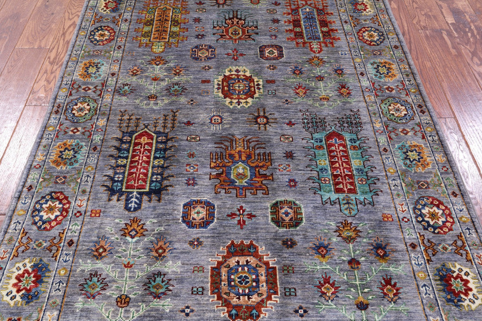 Persian Hand-Knotted Rug 4' 1" X 6' 1" - Q12353