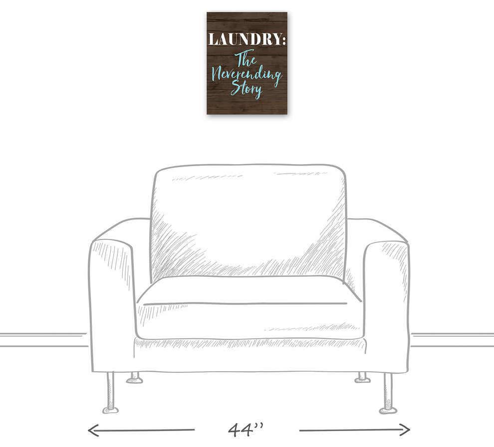 Laundry: The Never-ending Story Wall Art, Canvas
