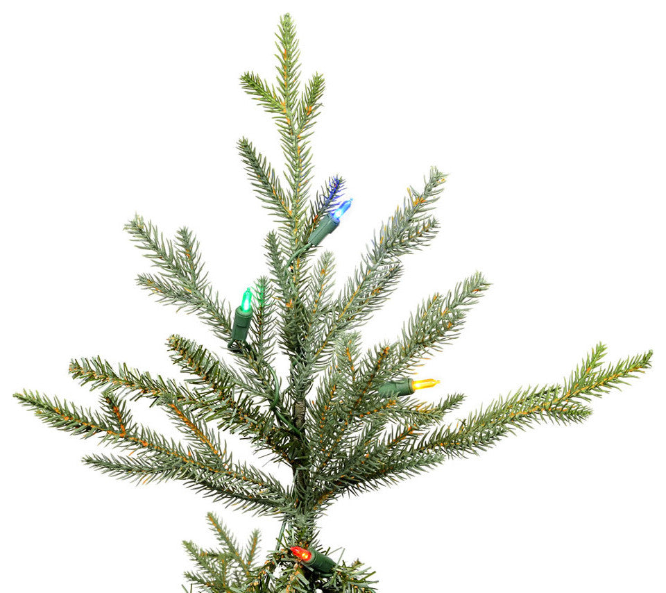 Vickerman Itasca Frasier Artificial Christmas Tree, Multi-Color, 12'