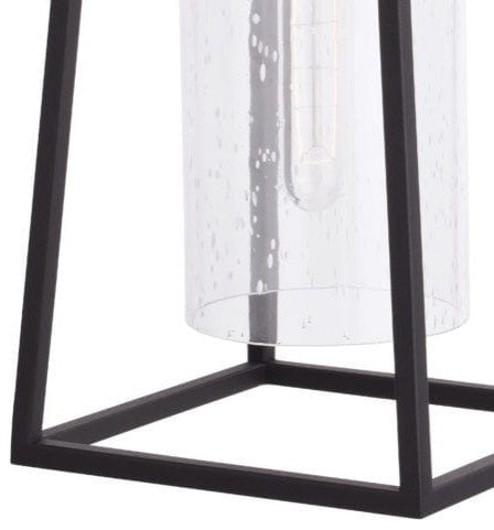 Nash One Light Outdoor Wall Mount, Textured Black