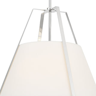 Fulton 3 Light Pendant, Polished Nickel