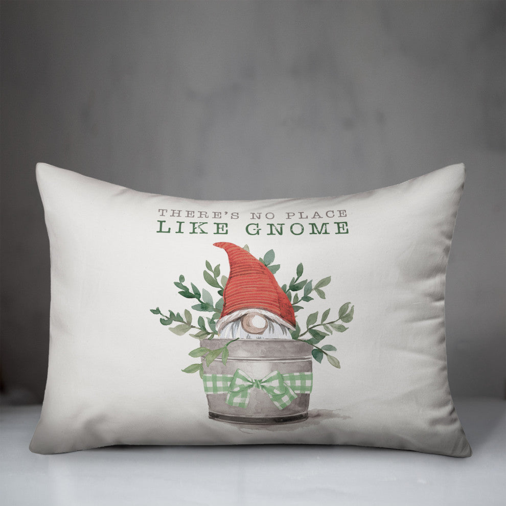 Gnome Bucket 4 14x20 Spun Poly Pillow