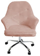 Michelle Tufted Vanity Chair, New Pink