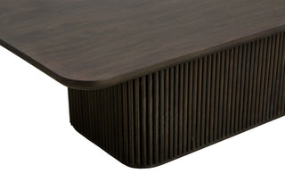 Odin Cocktail Table, Modern Espresso Finish, Mango Solid Wood