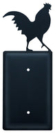 Rooster Single Electrical Cover, Single, Rooster