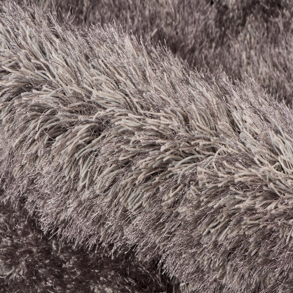 Metro Area Rug, Dark Gray, 9? x 13?6?, Solid