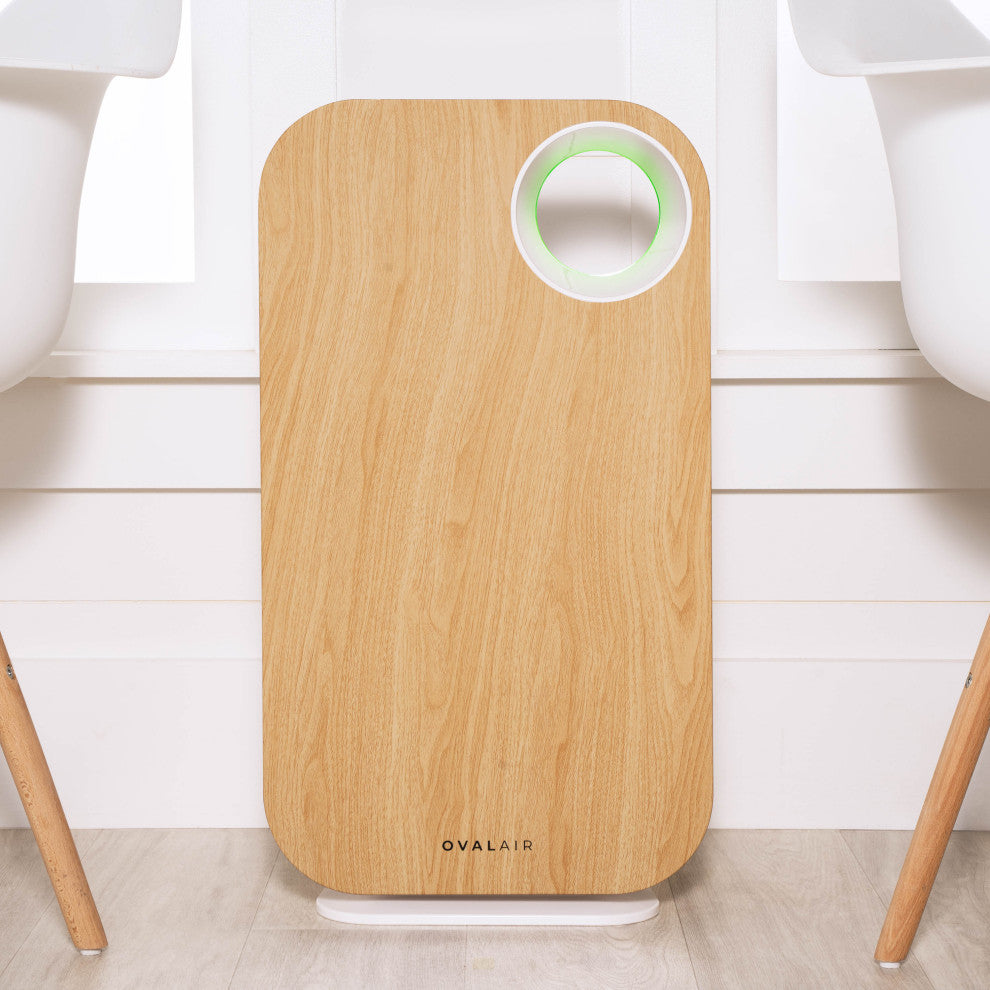 OVAL AIR 3-Stage H13 True HEPA 5-in-1 Air Purifier for Rooms up to 600 sq. ft.