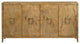 Richmond Mappa Burl Four Door Media Credenza Sideboard