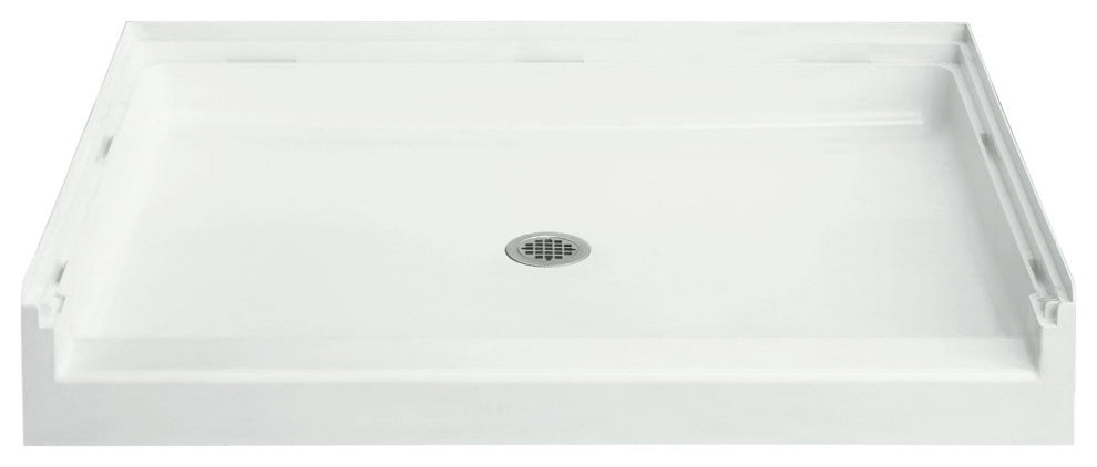 Sterling Accord 48"x36" Vikrell Center Shower Base, White