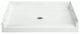 Sterling Accord 48"x36" Vikrell Center Shower Base, White