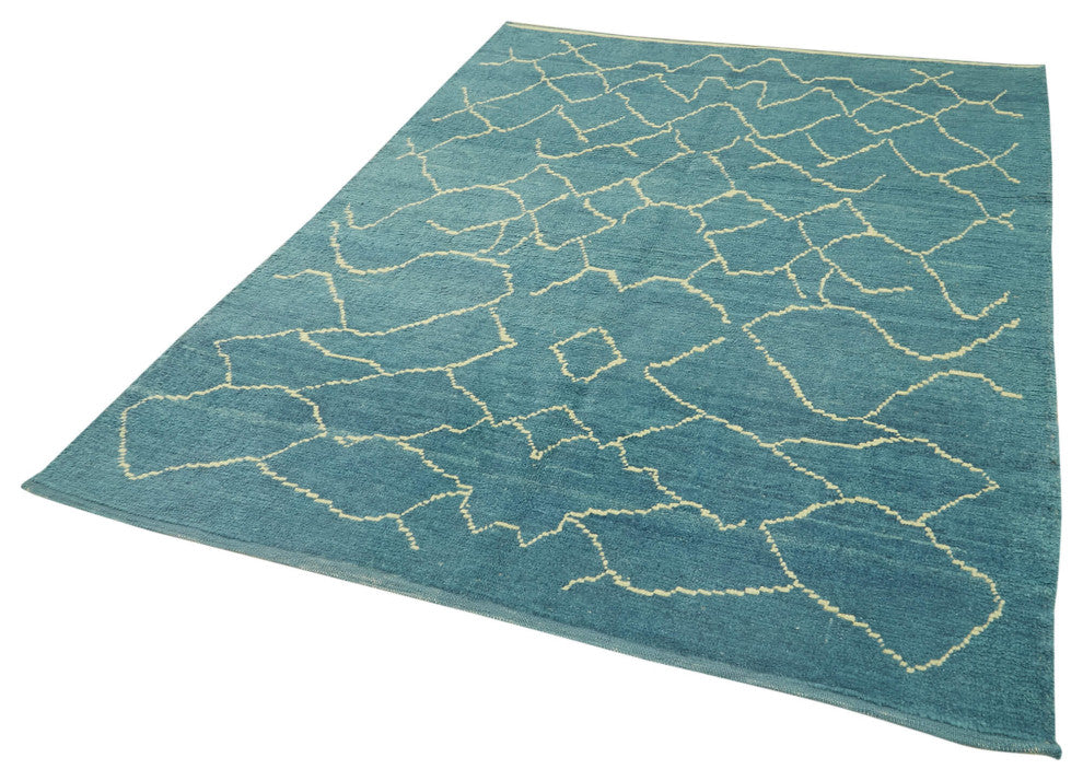 Rug N Carpet - Handmade Decorative 5' 7'' x 7' 4'' Moroccan Area Rug