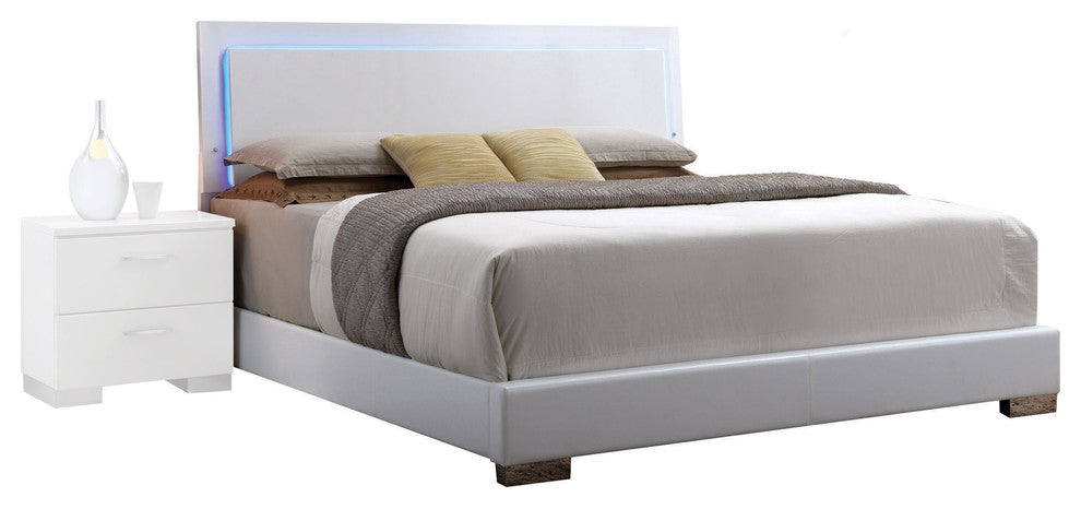 Lorimar Bed, White, Eastern King