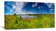 Ideal Summer Meadow Panorama, Landscape Canvas Art Print, 40x20