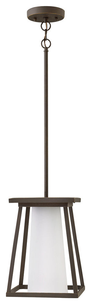 Hinkley Burke Outdoor Medium Hanging Lantern, Oil Rubbed Bronze