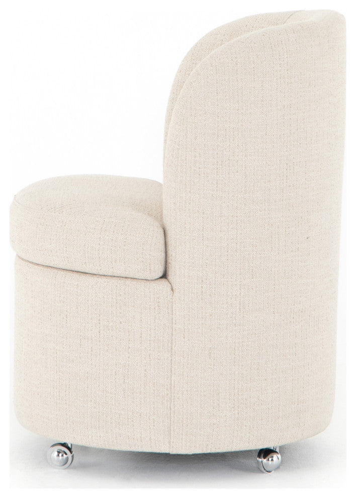 Gloria Dining Chair, Hampton Cream