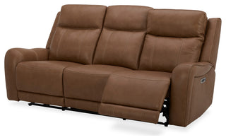 Haywood Butternut Power Reclining Sofa and Two Recliners