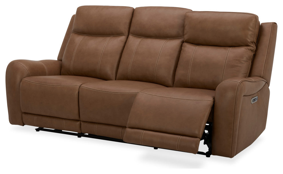 Haywood Butternut Power Reclining Sofa and Two Recliners