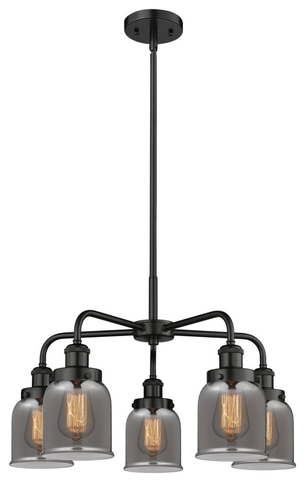 Innovations Cone 5 23" Chandelier Matte Black