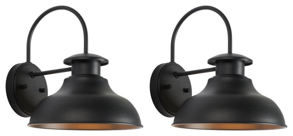 Safavieh Linden Outdoor Wall Sconce Set of 2 Black