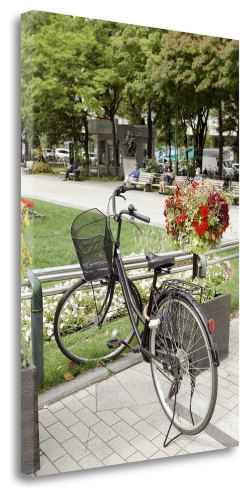 "Japan Bicycle - 5" By Alan Blaustein, Giclee Print on Gallery Wrap Canvas