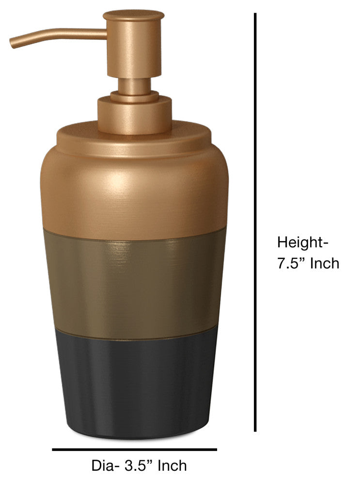 nu steel Horizon 3 Tone Copper Soap/ Lotion Pump