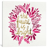 "Bright Future" Print by Cat Coquillette, 12"x12"x1.5"