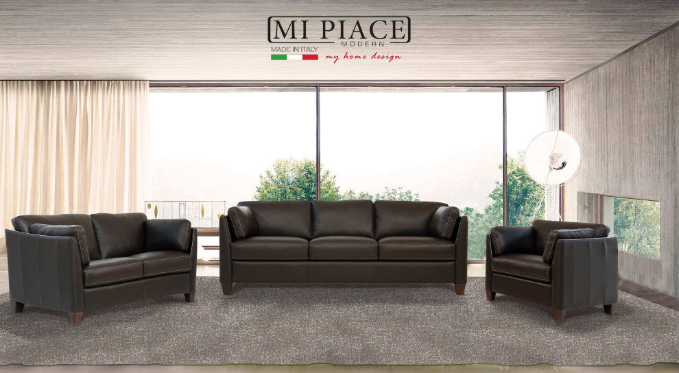 ACME Matias Loveseat, Chocolate Leather