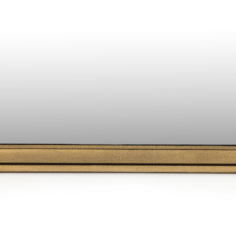 Effie Mirror, Raw Antique Brass Iron