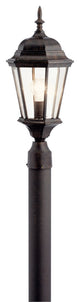 Kichler Madison 1 Light Outdoor Post Lantern, Tannery Bronze