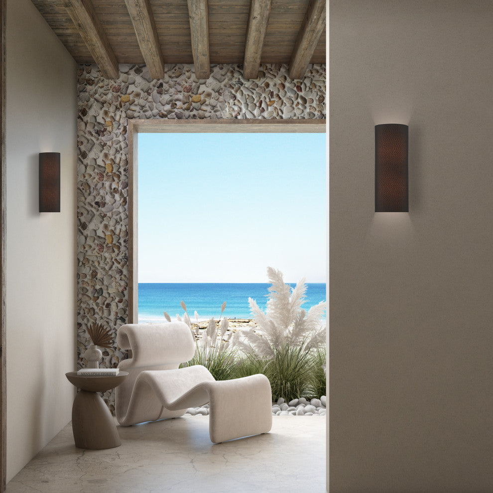 Livex Lighting Sentosa 2-Light Black Sconce