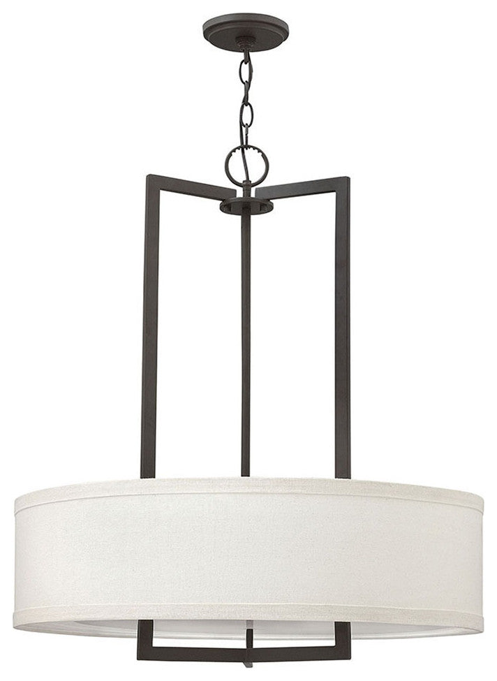 Hinkley Hampton Medium Drum, Buckeye Bronze