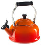Le Creuset Enameled Steel Classic Whistling Kettle, 1.8 Quart, Flame