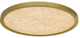 Quoizel OSTA1720 Outskirts 20"W LED Flush Mount Ceiling Fixture - Brushed Gold