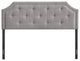 Franklin 77.95" W Gray King Headboard