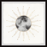 "Night Sky Guide" Framed Painting Print, 32x32