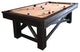 McCormick Pool Table in a Smokehouse Finish With Accessories