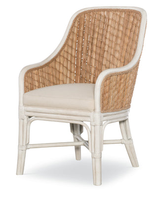 Amelia Arm Chair, Peninsula/Flax