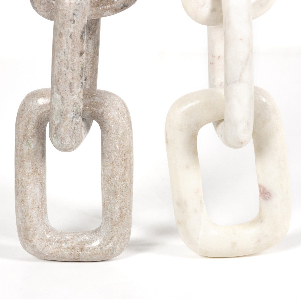 Marble Chain-Creamy Taupe Marble