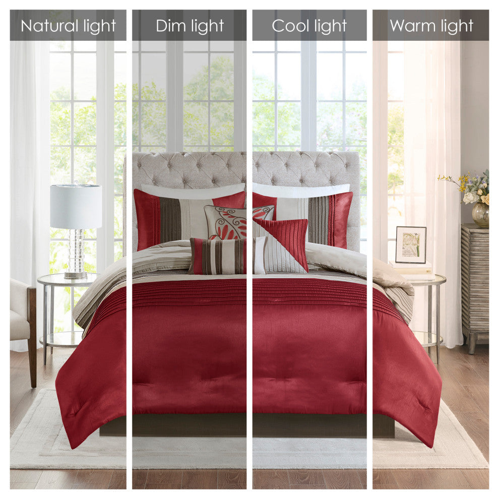 Madison Park Comforter 7-Piece Set, King