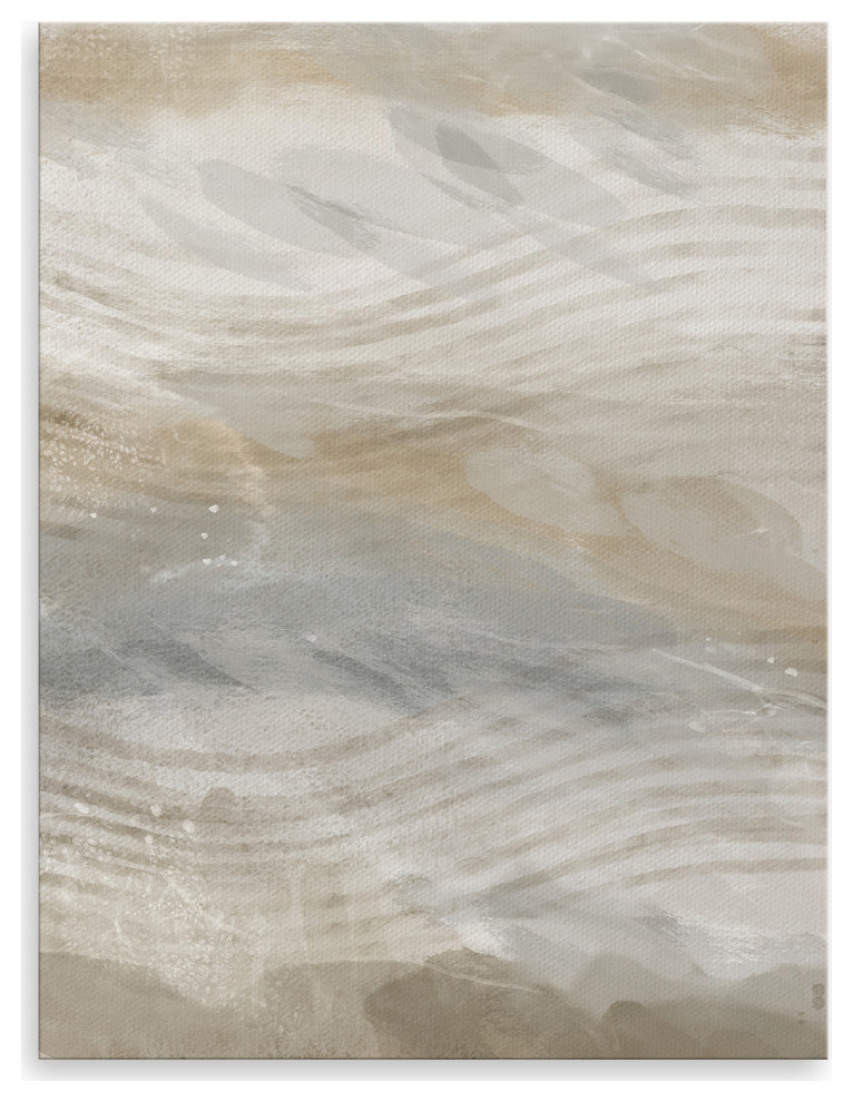 Abstract Neutral CXLVI'' Canvas Wall Art by ChiChi Decor, 30"x24"