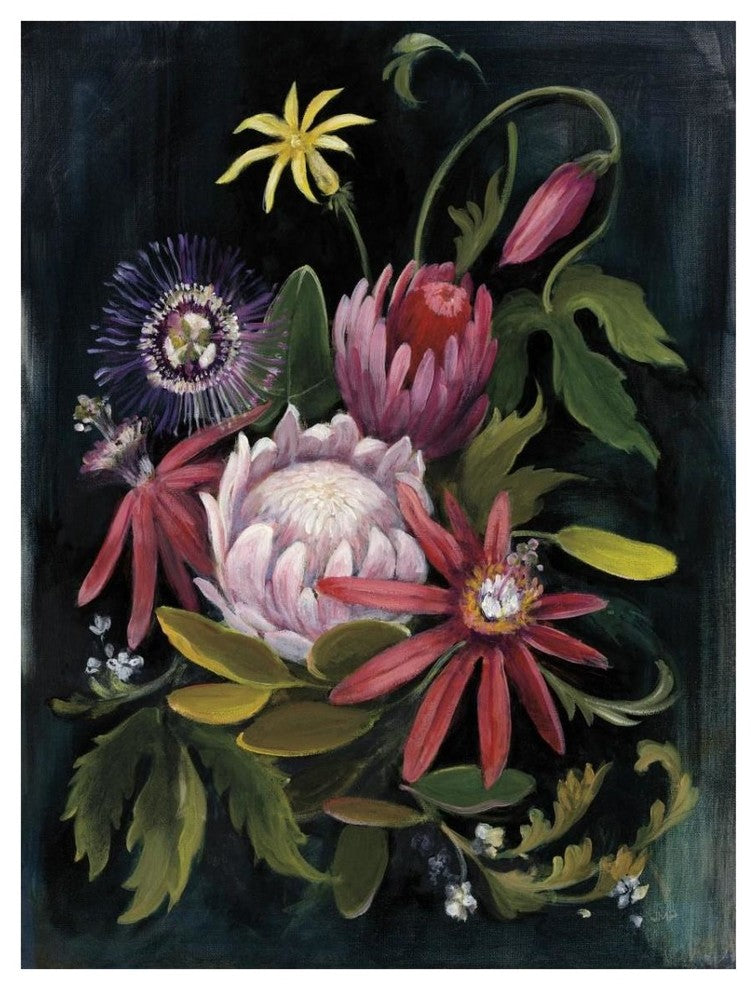 "Flower Show II" Digital Paper Print by Julia Purinton, 14"x18"