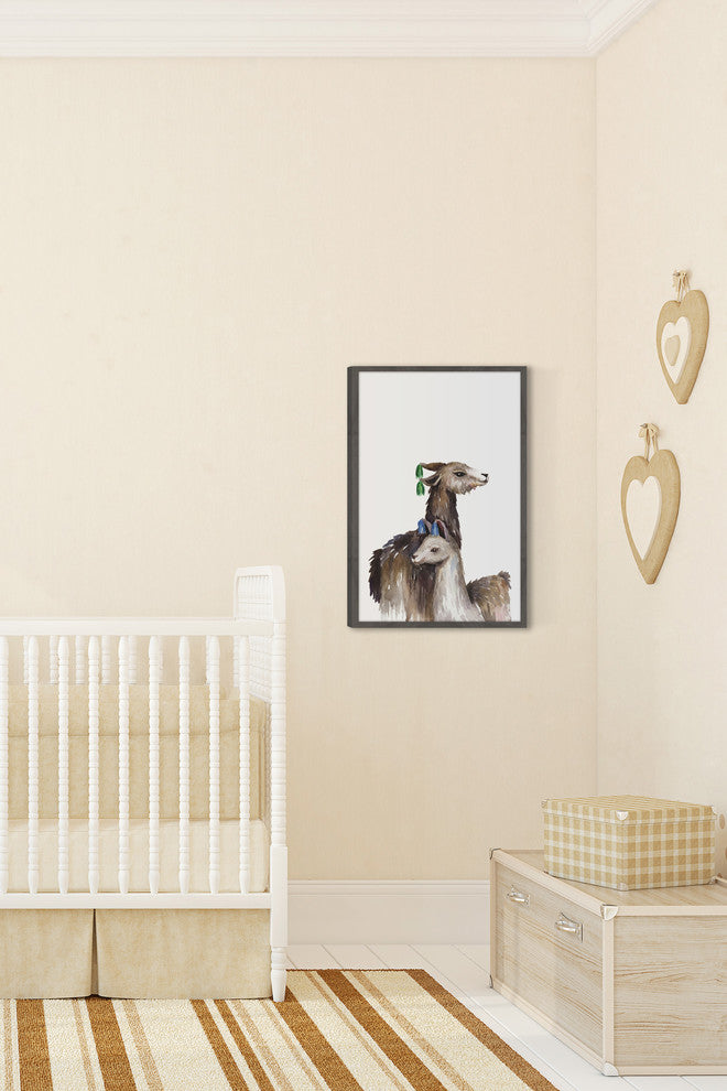"Ear Tassels" Framed Painting Print, 12"x18"